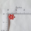 Load image into Gallery viewer, Small Quilt Flowers - #08Pearl - Hot Pink - 25 units