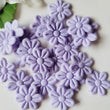 Load image into Gallery viewer, Small Quilt Flowers - #25 - Lavender - 25 units