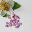 Load image into Gallery viewer, Clay Hearts - Set of 20 - Lilac