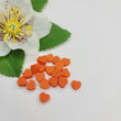 Load image into Gallery viewer, Clay Hearts - Set of 20 - Orange