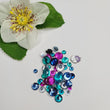 Load image into Gallery viewer, Resin Flatback Gems for Craft - Mixed Colors - Set of 50