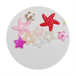 Load image into Gallery viewer, Resin Flatback Stars for Craft - Mixed Colors - Set of 10