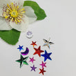 Load image into Gallery viewer, Resin Flatback Stars for Craft - Mixed Colors - Set of 10