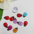 Load image into Gallery viewer, Flatback Resin Ladybugs for Craft - Mixed Colors - Set of 10
