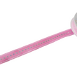 Load image into Gallery viewer, Pink with Silver Dots Grosgrain Ribbon -5/8" (15mm) - 5 yards