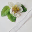 Load image into Gallery viewer, Wired White Organza Ribbon -5/8" (15mm) - 4 yards