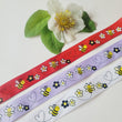 Load image into Gallery viewer, Little Bees Grosgrain Ribbon -1" (25mm) - 5 yards