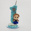 Load image into Gallery viewer, Blond Princess themed- Anna candle #1 for cake top