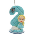 Load image into Gallery viewer, Blond Princess themed- Elsa candle #2 for cake top