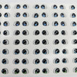 Load image into Gallery viewer, Adhesive Resin Eyes for Clays Multicolor STY R037 PP 72-Pairs