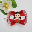 Load image into Gallery viewer, Little red riding rood large hair-bow