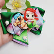 Load image into Gallery viewer, Little Mermaid #4 Large Hair-Bow