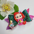 Load image into Gallery viewer, Bottom of the ocean Medium Hair-Bow