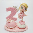Load image into Gallery viewer, Ballerina #2 Cake Top Characters