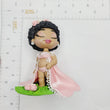 Load image into Gallery viewer, Pregnant Beauty Cake Top Characters