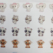 Load image into Gallery viewer, Adhesive resin for clays MF-97 cute animals #2 (1.8 cm) 32 Units