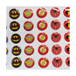 Load image into Gallery viewer, Adhesive resin for clays MF 26 super heroes symbols (1.5 cm) 40 Units
