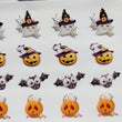 Load image into Gallery viewer, Adhesive resin for clays MF-107 Halloween #1 (2.0 cm) 28 Units