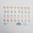 Load image into Gallery viewer, Adhesive resin for clays MF-97 cute animals #3 (1.8 cm) 32 Units