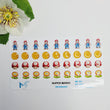 Load image into Gallery viewer, Adhesive resin for clays MF-84 Mario (1.8 cm) 36 Units