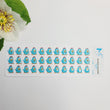 Load image into Gallery viewer, Adhesive resin for clays MF-37 little dottie chicken (1.5 cm) 33 units