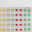 Load image into Gallery viewer, Adhesive resin for clays MF 14 care bear symbols MICRO (8 mm) 100 units
