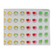 Load image into Gallery viewer, Adhesive resin for clays MF 14 care bear symbols MICRO (8 mm) 100 units