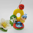 Load image into Gallery viewer, Doll 1 themed candle #0 for cake top