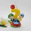 Load image into Gallery viewer, Doll 1 themed candle #2 for cake top