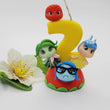 Load image into Gallery viewer, Doll 1 themed candle #2 for cake top