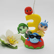 Load image into Gallery viewer, Doll 1 themed candle #3 for cake top