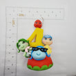 Load image into Gallery viewer, Doll 1 themed candle #4 for cake top