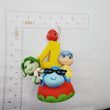 Load image into Gallery viewer, Doll 1 themed candle #4 for cake top