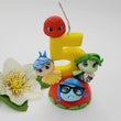 Load image into Gallery viewer, Doll 1 themed candle #5 for cake top