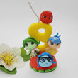 Load image into Gallery viewer, Doll 1 themed candle #8 for cake top