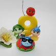 Load image into Gallery viewer, Doll 1 themed candle #9 for cake top
