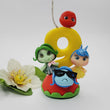 Load image into Gallery viewer, Doll 1 themed candle #9 for cake top