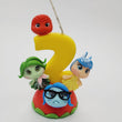 Load image into Gallery viewer, Doll 1 themed candle #2 for cake top