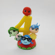 Load image into Gallery viewer, Doll 1 themed candle #4 for cake top