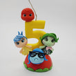 Load image into Gallery viewer, Doll 1 themed candle #5 for cake top