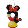 Load image into Gallery viewer, Mouse Girl themed candle #0 for cake top
