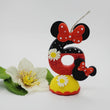 Load image into Gallery viewer, Mouse Girl themed candle #6 for cake top