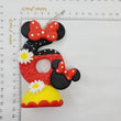 Load image into Gallery viewer, Mouse Girl themed candle #6 for cake top