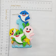 Load image into Gallery viewer, Shark themed candle #1 for cake top