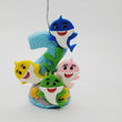 Load image into Gallery viewer, Shark themed candle #2 for cake top
