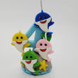 Load image into Gallery viewer, Shark themed candle #4 for cake top