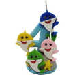Load image into Gallery viewer, Shark themed candle #4 for cake top
