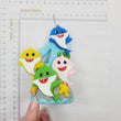 Load image into Gallery viewer, Shark themed candle #4 for cake top