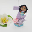 Load image into Gallery viewer, Mermaid Shelby themed candle #7 for cake top