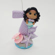 Load image into Gallery viewer, Mermaid Shelby themed candle #7 for cake top